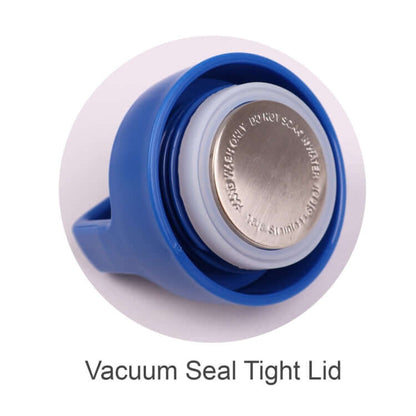Vacuum Seal Tight Lid for 600ml Bamboo and Stainless Steel Flask ensuring secure closure.