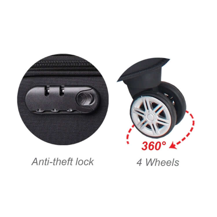 Polyester Trolley Luggage Corporate Gifts Singapore