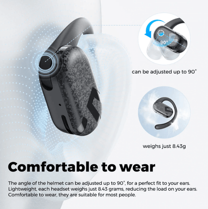 SOUNDPEATS Breezy Open Ear 90° Adjustable Earphones Corporate Gifts Singapore