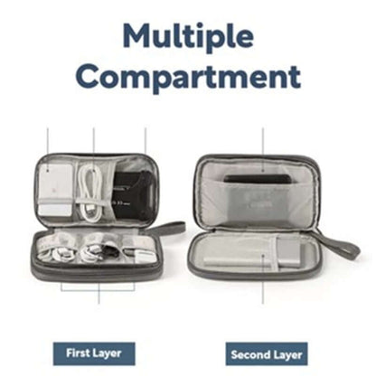 Double Layer Travel Gadget Organizer Pouch Corporate Gifts Singapore
