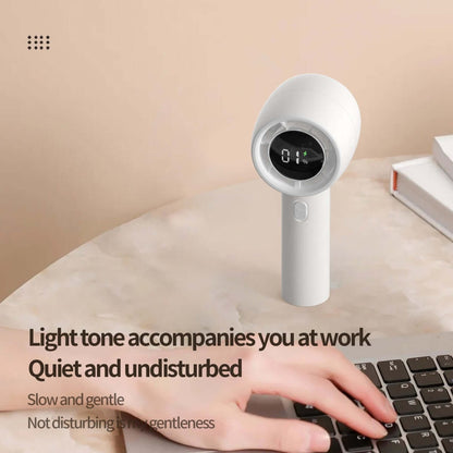 Handheld Turbo Fan with Digital Display Corporate Gifts Singapore