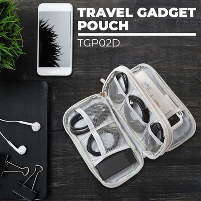 Double Layer Travel Gadget Organizer Pouch Corporate Gifts Singapore