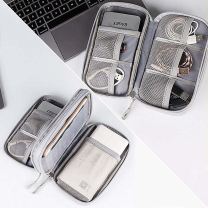 Double Layer Travel Gadget Organizer Pouch Corporate Gifts Singapore