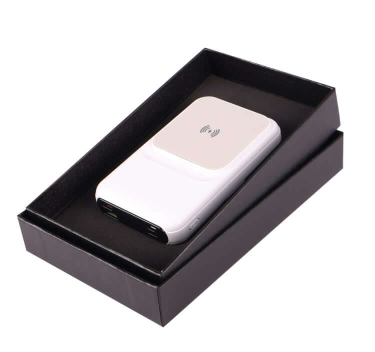 Fast Charging Wireless Powerbank With Built-In 3 Cables Corporate Gifts Singapore