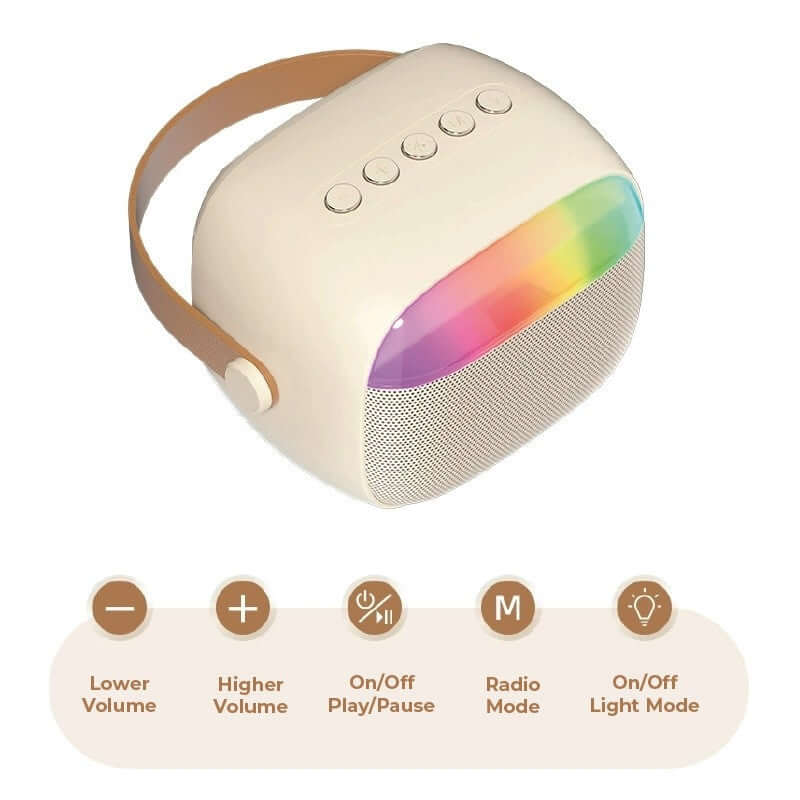 Portable Karaoke Bluetooth Speaker with Microphone Corporate Gifts Singapore