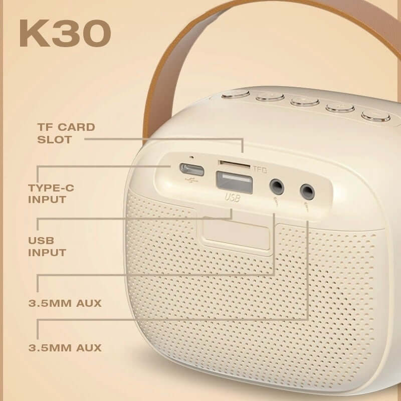 Portable Karaoke Bluetooth Speaker with Microphone Corporate Gifts Singapore