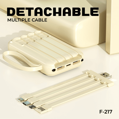 Powerbank 10000mAh with Detachable Cable Corporate Gifts Singapore