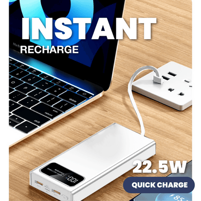 10000mAh PD22.5W Supwer Quick Charge Powerbank with Built-in Cables Corporate Gifts Singapore