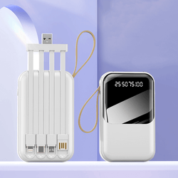 10000mAh Powerbank with 4 Detachable Cable Corporate Gifts Singapore