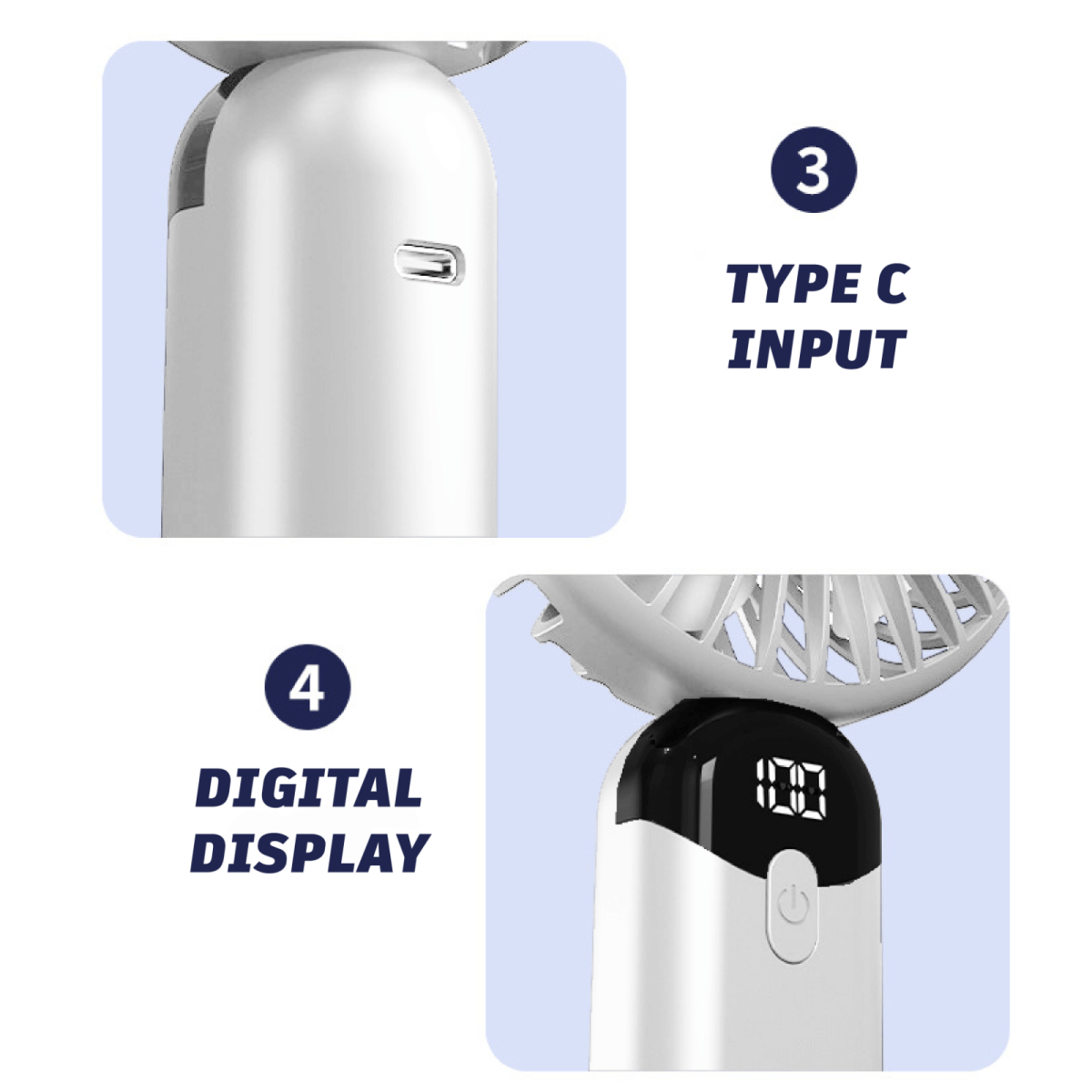 Handheld Fan with Phone Stand Corporate Gifts Singapore
