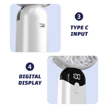 Handheld Fan with Phone Stand Corporate Gifts Singapore