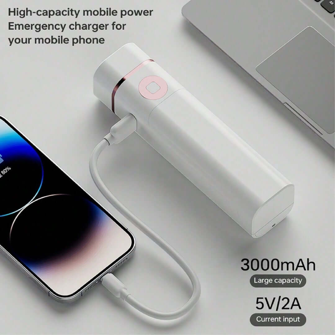 Table Lamp With 3000mah Powerbank and Phone Stand Corporate Gifts Singapore