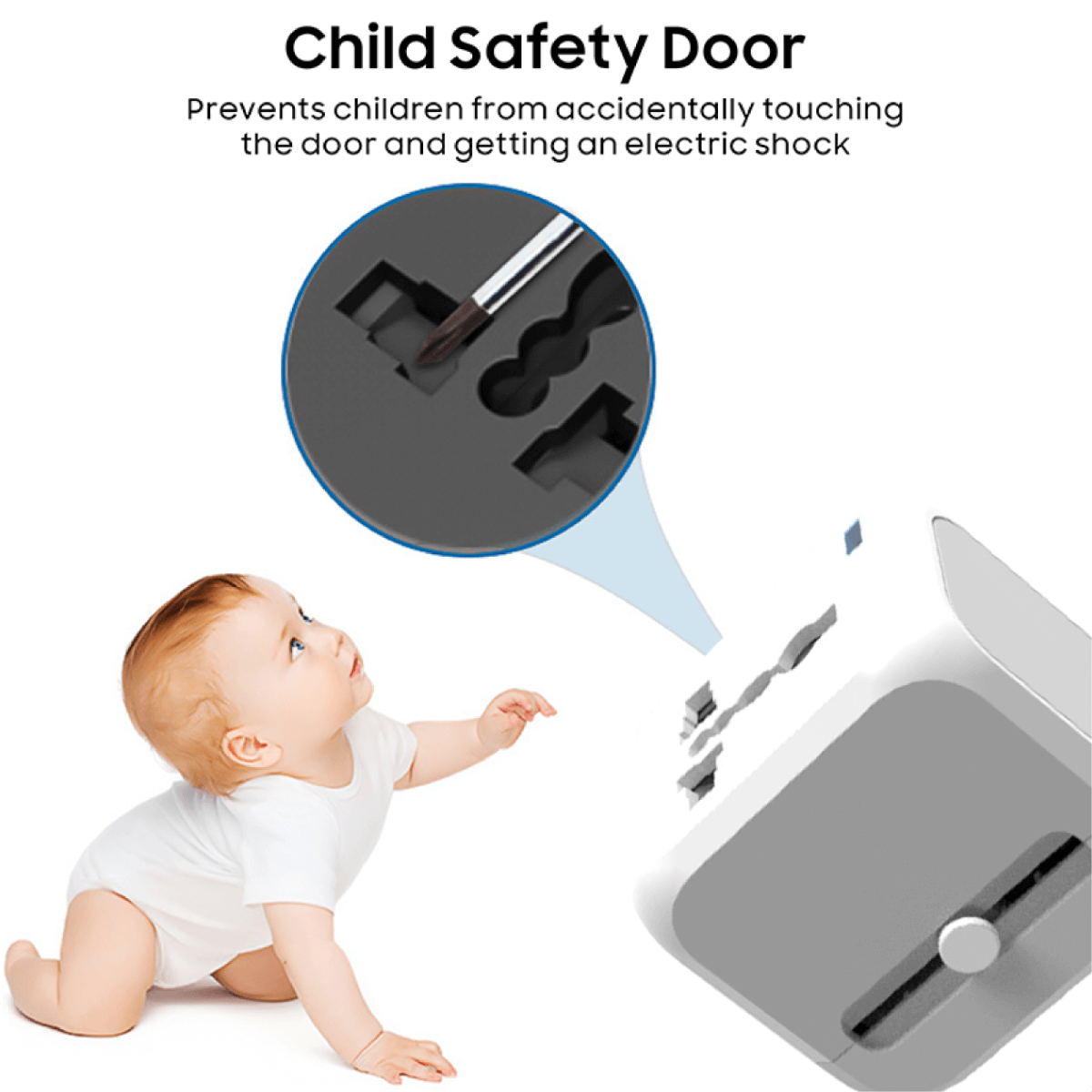 World Travel Adaptor With 2 USB-A + 1 USB-C PD20W Quick Charge Corporate Gifts Singapore
