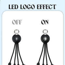 3 in 2 Fast Charging Cable (Round) Corporate Gifts Singapore