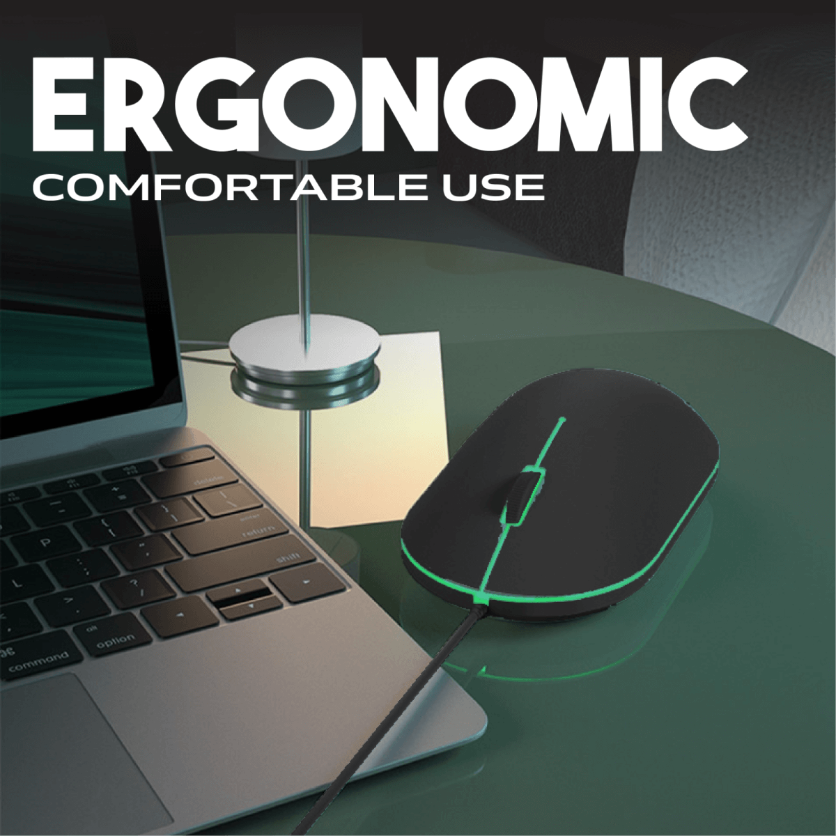 1000 DPI High Performance USB Mouse with Ergonomic Design Corporate Gifts Singapore