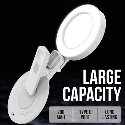 Selfie Rear Mirror Clip With Led Light Corporate Gifts Singapore