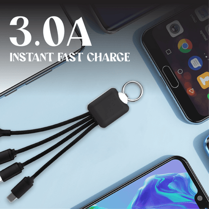 3 in 2 Fast Charging Cable (Rectangular) Corporate Gifts Singapore