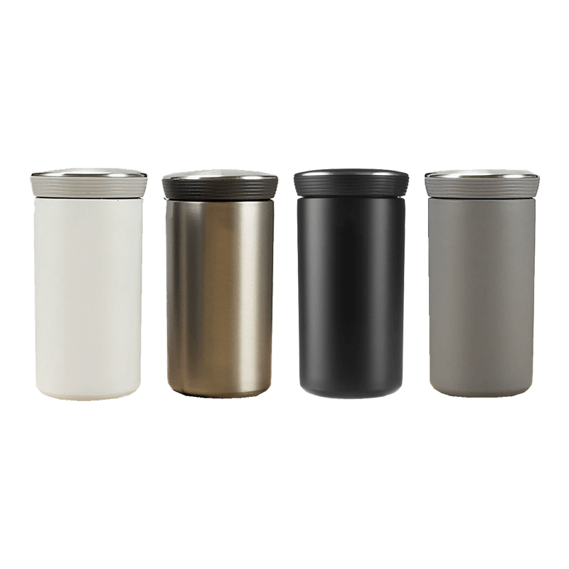 Executive 350ml Stainless Steel Vacuum Flask in four stylish colors.