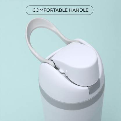 Ola 700ml Stainless Steel Vacuum Bottle with comfortable handle and modern design.