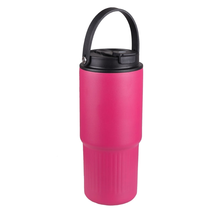 700ml Thermo Mug With Straw and Handle