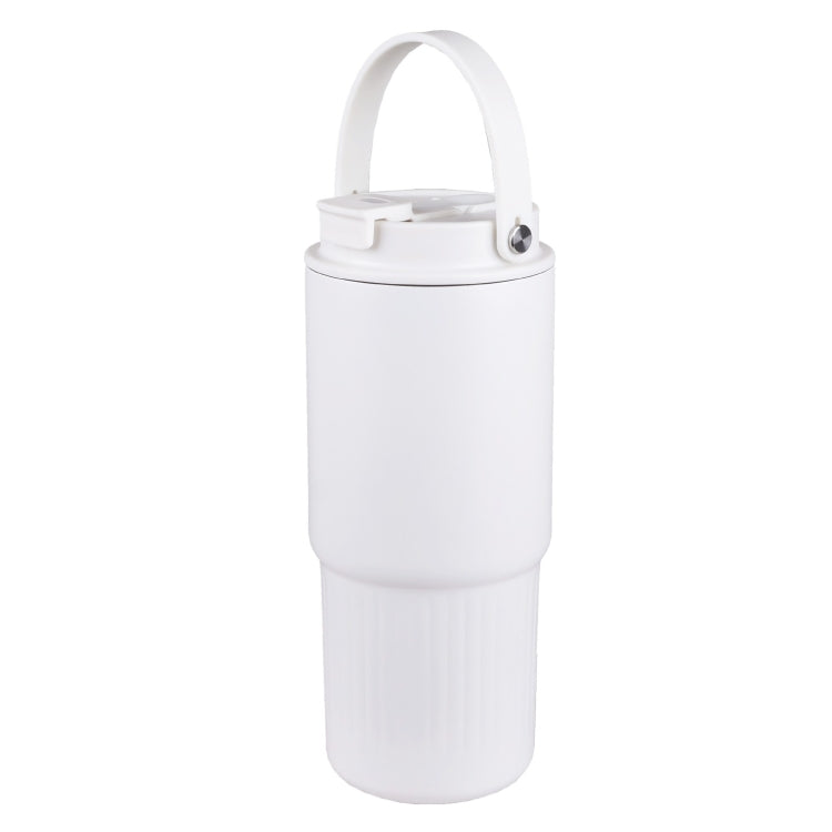 700ml Thermo Mug With Straw and Handle