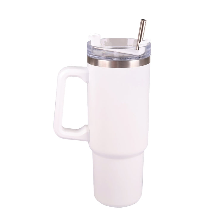 900ml Thermal Flask With Straw and Handle
