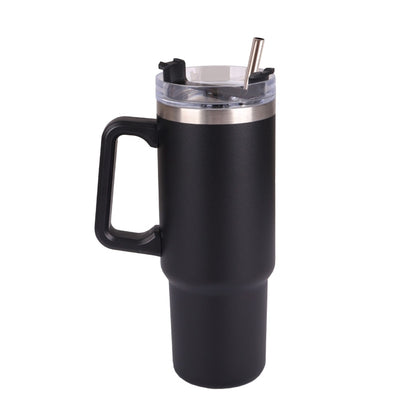 900ml Thermal Flask With Straw and Handle