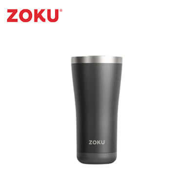 Zoku 20oz 3 in 1 Stainless Steel Tumbler designed for hot and cold beverages with spill-resistant lid.