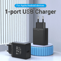Vention 1-Port USB Wall Charger 12W