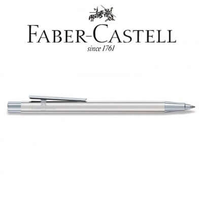 Faber Castell Neo Slim Shiny Ball Pen on white background, ideal corporate gift for professionals.