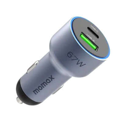 Momax MoVe Dual Port Car Charger 67W Corporate Gifts Singapore