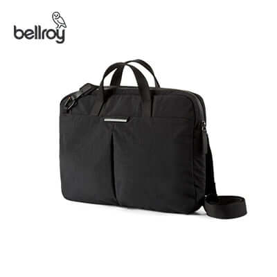 Bellroy Tokyo Laptop Bag 16" in sleek black design, ideal for corporate gifts and daily commutes.