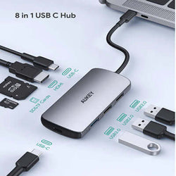 Aukey CB-C85 USB C Hub 8-in-1 Corporate Gifts Singapore