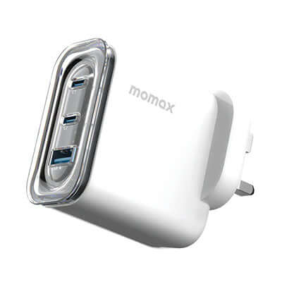 Momax 1-Charge Flow+ 3-Port GaN Charger 80W Corporate Gifts Singapore