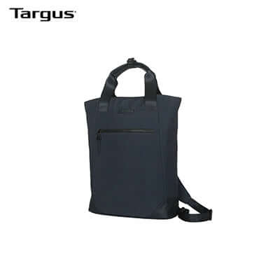 Targus 15-16” Avila Convertible Tote Backpack in navy, versatile for professionals, perfect as a corporate gift.