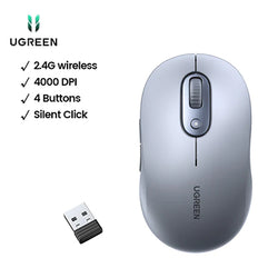 UGREEN Wireless Bluetooth & 2.4GHz Mouse