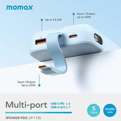 Momax iPower PD5 Power Bank 20000mAh Corporate Gifts Singapore