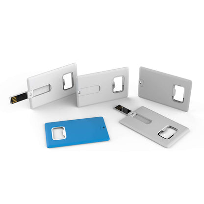 UK70 Card USB Flash Drive with Beer Opener Corporate Gifts Singapore