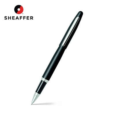 Sheaffer® VFM Rollerball Pen in sleek black finish, ideal as a Singapore Corporate Gift.