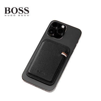 Hugo Boss Magnet Mobile Card Holder Iconic Black