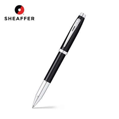 Sheaffer® 100 Glossy Rollerball Pen with Chrome Trims - perfect Singapore Corporate Gift.