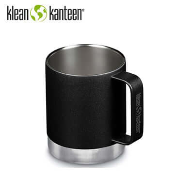Klean Kanteen Camp Mug 12OZ (W/Tumbler Lid) - durable and eco-friendly beverage container.