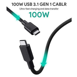 Aukey CB-CD21 100W Gen2 E-Marker PD USB 3.1 USB C to C Cable 1.2M Corporate Gifts Singapore