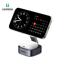 UGREEN 2-in-1 Foldable Wireless Fast Charging Station