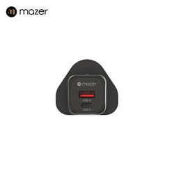 Mazer GaNPrestige 20W GaN Wall Charger US + UK Pin (2 Ports) Corporate Gifts Singapore