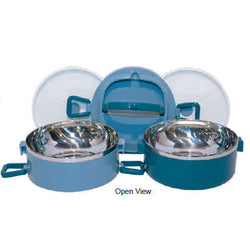 Round Double Layer Lunch Box Corporate Gift Singapore