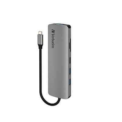 Verbatim 66956 10-in-1 Type C Hub for seamless connectivity and versatile port options.