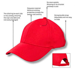 6 Panel Polyester Baseball Cap Corporate Gifts Singapore