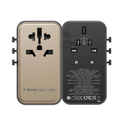 Momax 1-World Universal 4-Port Travel GaN Charger 120W + USB-C Cable Corporate Gifts Singapore