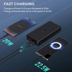 Aukey PB-N93 Basix Plus ll 22.5W 20000mAh Ultra Slim USB C Power Bank Corporate Gifts Singapore